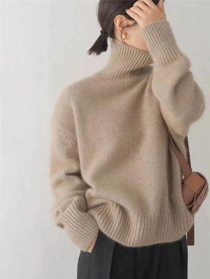 Maglione Linea Dolcevita in Cashmere