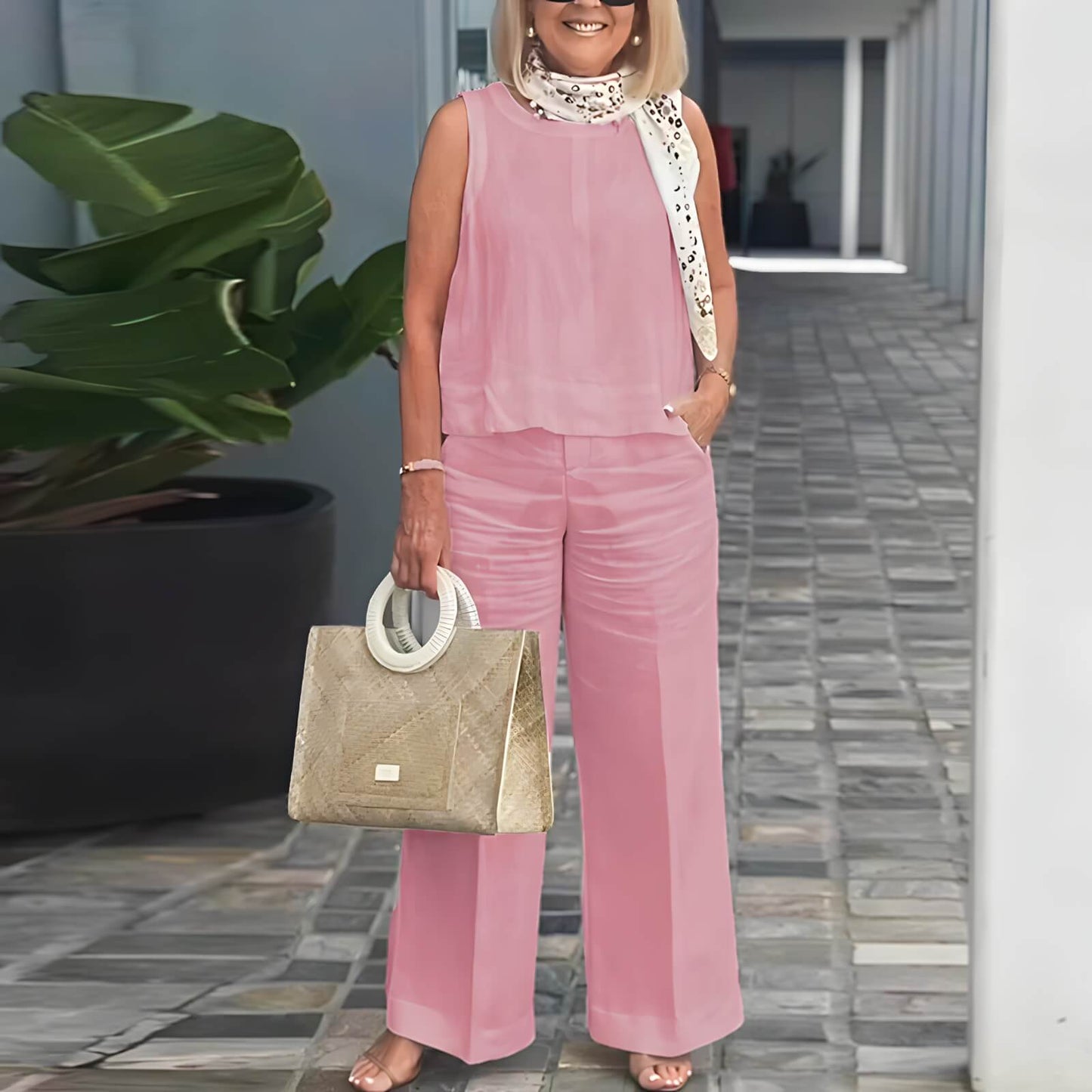 Ensemble Solène Élégance Décontractée et Confort Absolu